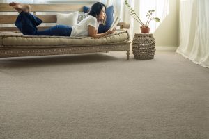 Mocha cream carpet | Custom Floors