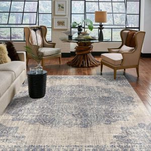 Area Rug in living room | Custom Floors