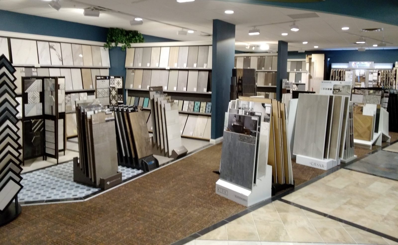 Showroom tile | Custom Floors