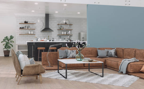 Modern living room flooring | Custom Floors
