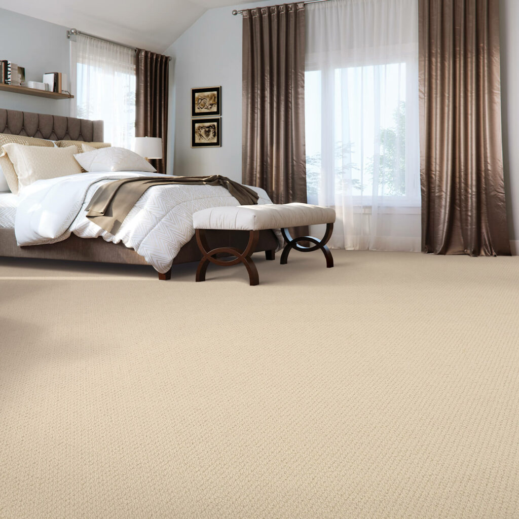 Bedroom carpet flooring | Custom Floors