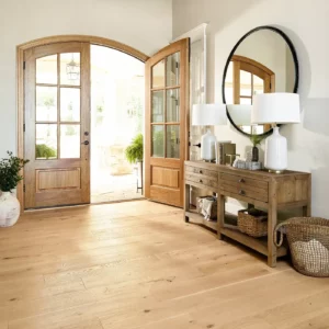 Entryway Hardwood flooring | Custom Floors and Custom Stone